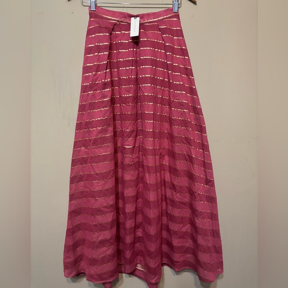 ANTHROPOLOGIE x Eva Franco NWT Striped Ball Gown Skirt - Picture 5 of 13